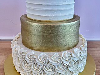 Little Flour Custom Wedding Cakes 05