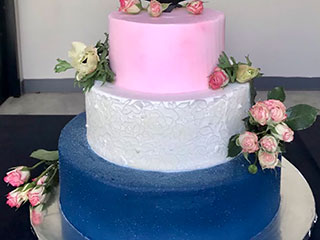 Little Flour Custom Wedding Cakes 03